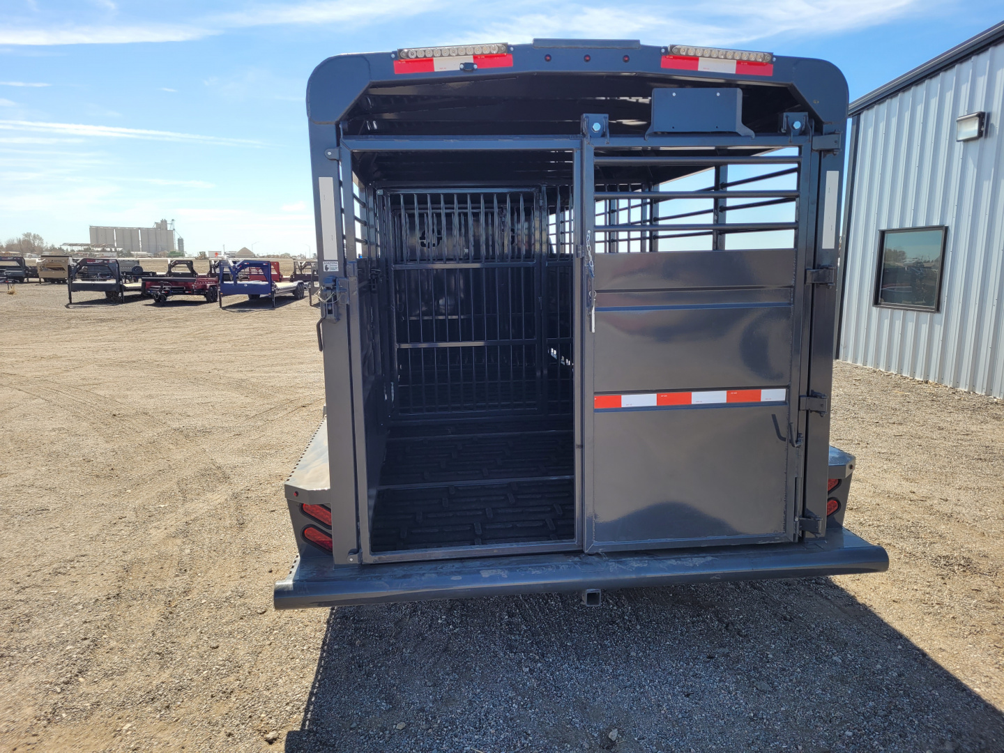 New 2026 Buckshot 6'8"x24' Gooseneck Stock Trailer