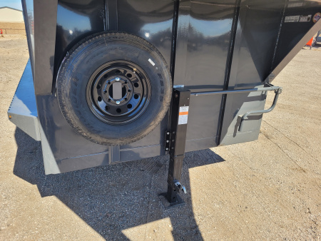 New 2026 Buckshot 6'8"x24' Gooseneck Stock Trailer