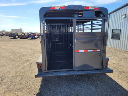 New 2026 Buckshot 6'8"x24' Gooseneck Stock Trailer
