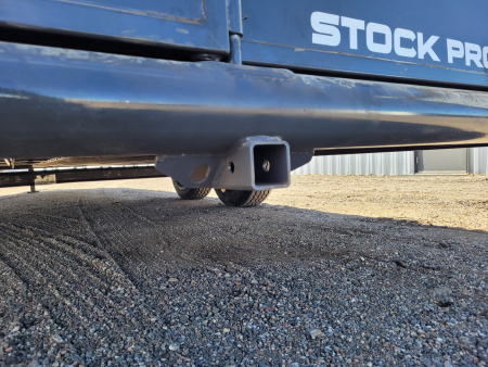 New 2026 Buckshot 6'8"x24' Gooseneck Stock Trailer