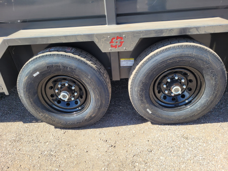 New 2026 Buckshot 6'8"x24' Gooseneck Stock Trailer