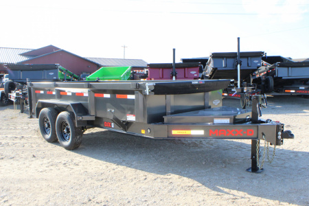 New 2026 MAXX-D DJX 14' BP Dump Trailer