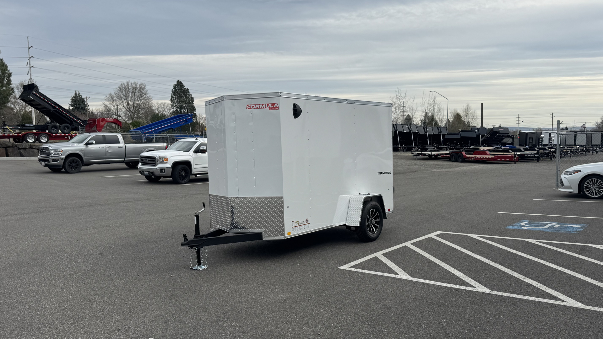 New 2026 Formula Trailers 5 X 10 Cargo / Enclosed Trailer 3K GVWR