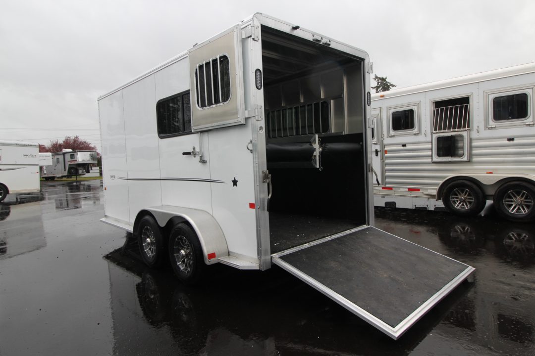 New 2026 Frontier Fast Track 2 Horse WB Straight Load Trailer