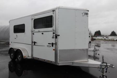 New 2026 Frontier Fast Track 2 Horse WB Straight Load Trailer