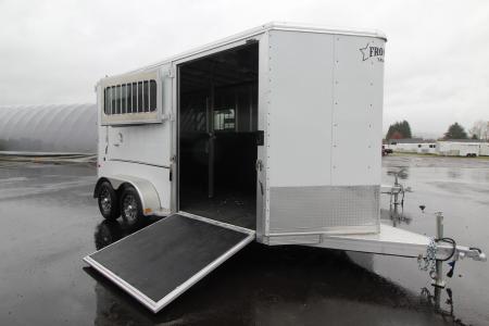 New 2026 Frontier Fast Track 2 Horse WB Straight Load Trailer