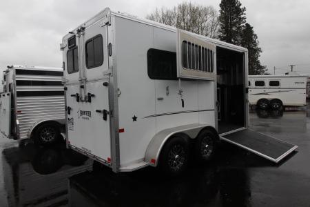 New 2026 Frontier Fast Track 2 Horse WB Straight Load Trailer