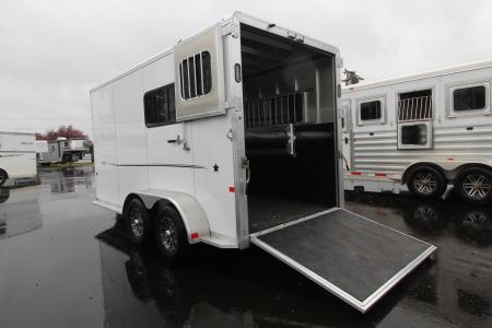 New 2026 Frontier Fast Track 2 Horse WB Straight Load Trailer