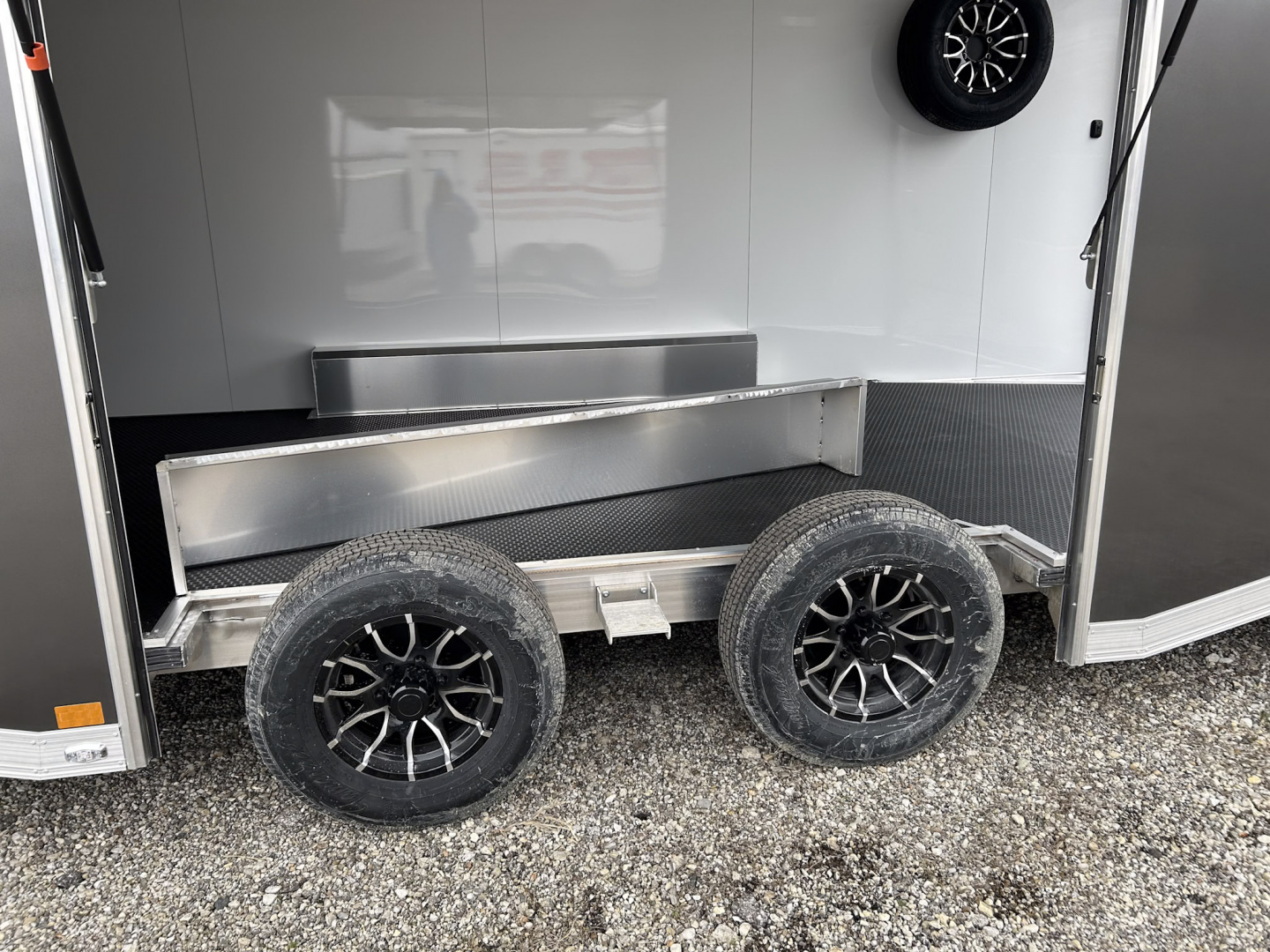 New 2026 ATC 24 FT ROM 400 ALUMINUM ENCLOSED CAR HAULER PREMIUM ESCAPE DOOR