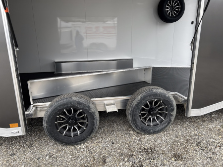 New 2026 ATC 24 FT ROM 400 ALUMINUM ENCLOSED CAR HAULER PREMIUM ESCAPE DOOR