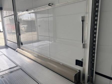 New 2026 ATC ROM 750 30 FT ALUMINUM STACKER TRAILER WITH PLUS PACKAGE ESCAPE DOOR