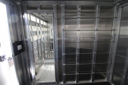 New 2026 Frontier Low Pro 7x12 - 4 Pen Stock Trailer w/ Tack Room