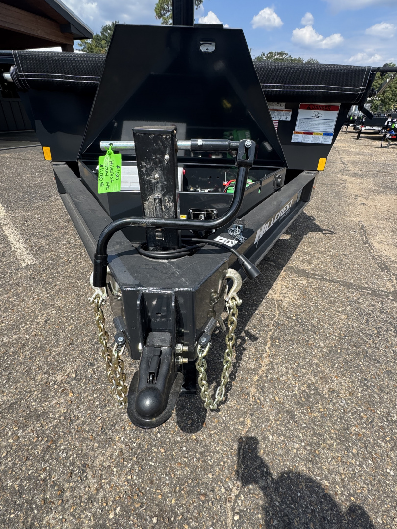 New 2026 Hillcrest Trailers 14714SD 7x14 14k Dump Trailer