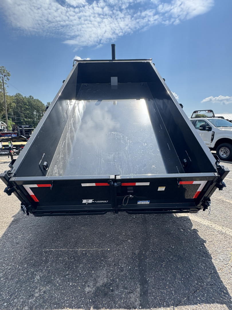 New 2026 Hillcrest Trailers 14714SD 7x14 14k Dump Trailer