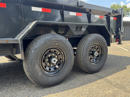 New 2026 Hillcrest Trailers 14714SD 7x14 14k Dump Trailer
