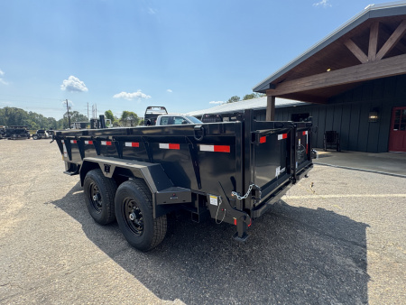 New 2026 Hillcrest Trailers 14714SD 7x14 14k Dump Trailer