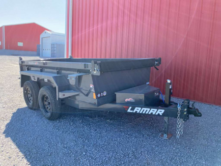 New 2026 Lamar Trailers 60  X 10' DS - 7K MINI DUMP Dump Trailer