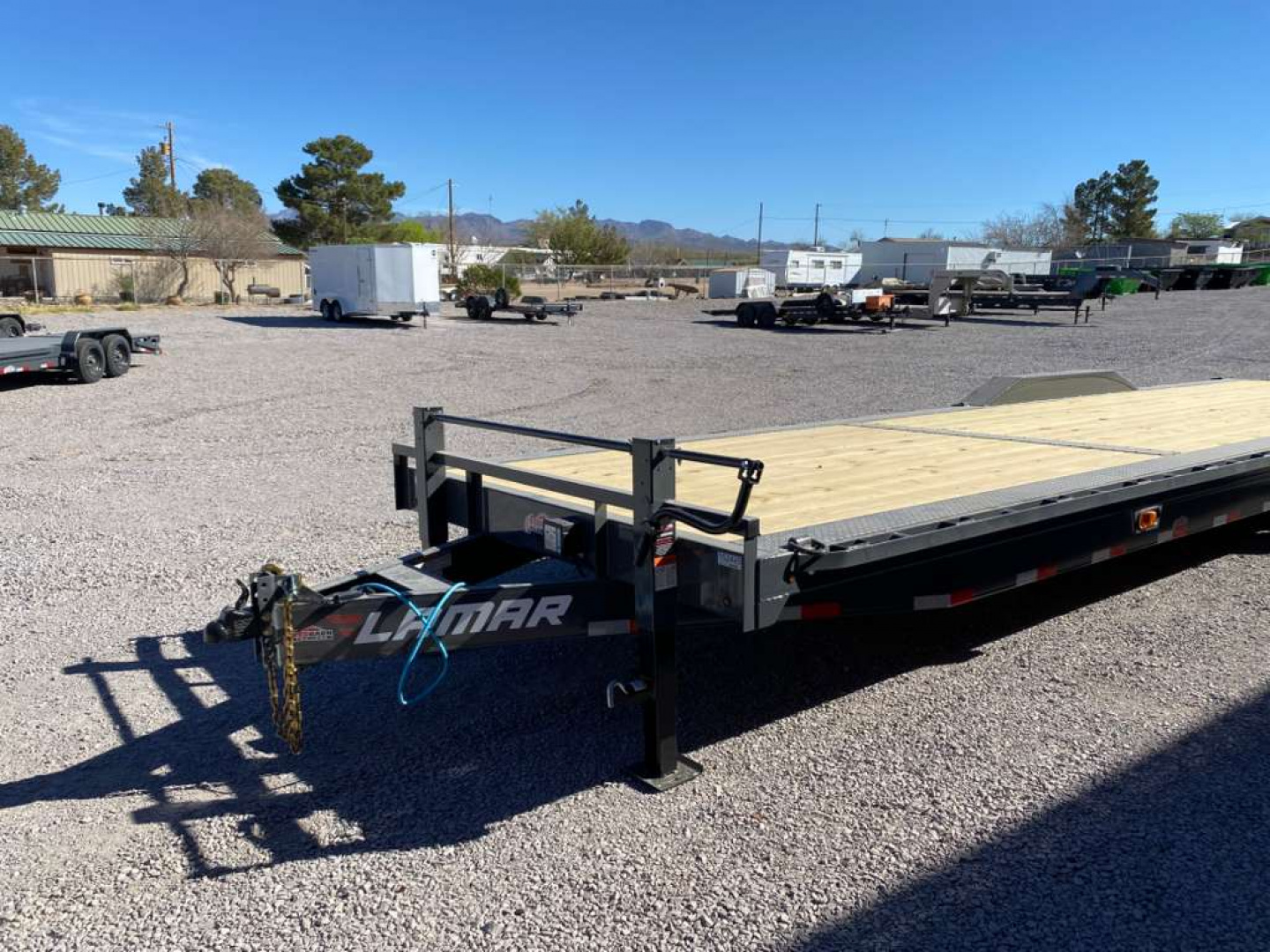 New 2026 Lamar Trailers 102"X32' H8 14K BUMPER PULL EQUIPMENT HAU Equipment Trailer