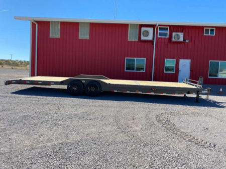 New 2026 Lamar Trailers 102"X32' H8 14K BUMPER PULL EQUIPMENT HAU Equipment Trailer