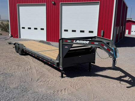 New 2026 Lamar Trailers 102 X32' H8 14K GOOSENECK EQUIPMENT HAULE Equipment Trailer