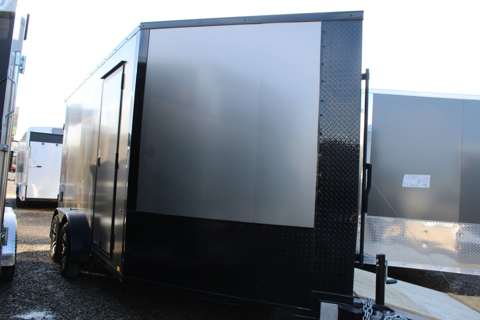New 2026 Impact Trailers 7X19 R WITH 7' INTERIOR HEIGHT STOCK ID 50916 Snowmobile Trailer