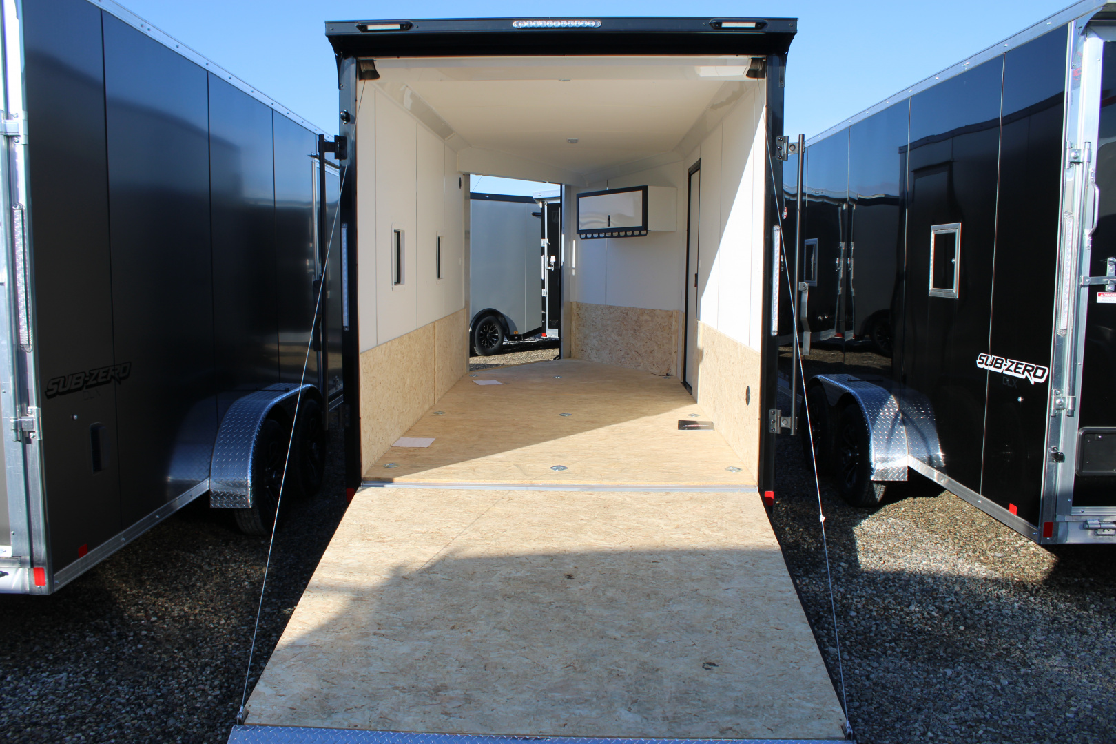 New 2026 Impact Trailers 7X19 R WITH 7' INTERIOR HEIGHT STOCK ID 50916 Snowmobile Trailer