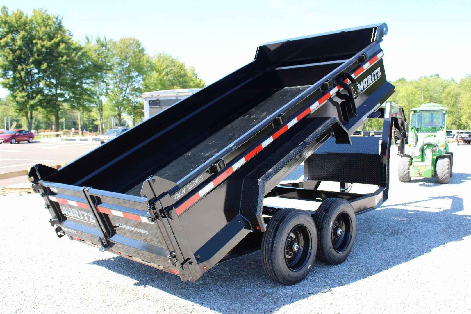 New 2026 Moritz 6' 10" x 14' Heavy Commercial DLH Series Dump Trailer - 16000# GVW