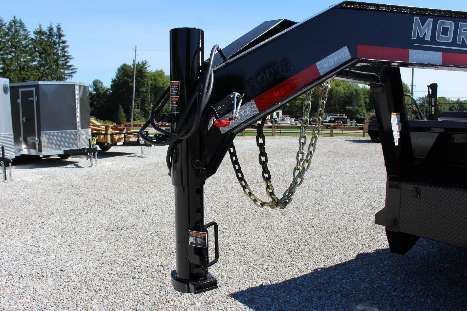 New 2026 Moritz 6' 10" x 14' Heavy Commercial DLH Series Dump Trailer - 16000# GVW