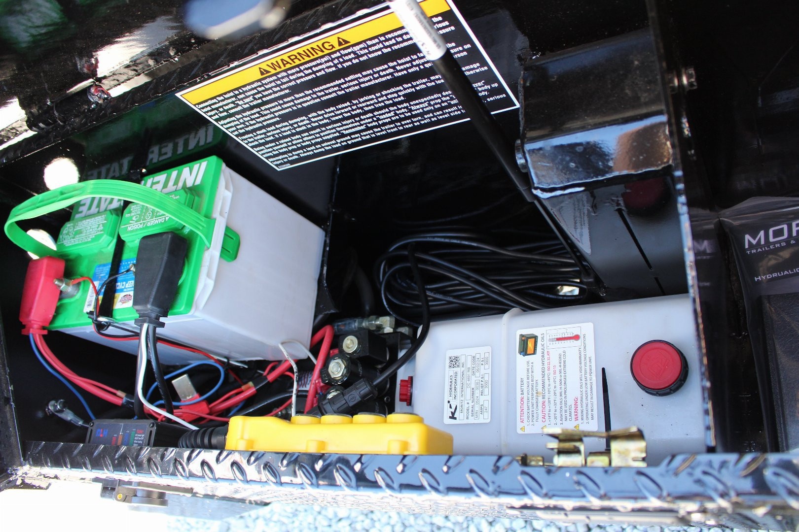 New 2026 Moritz 6' 10" x 14' Heavy Commercial DLH Series Dump Trailer - 16000# GVW