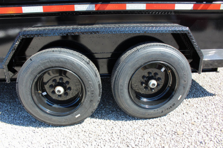 New 2026 Moritz 6' 10" x 14' Heavy Commercial DLH Series Dump Trailer - 16000# GVW