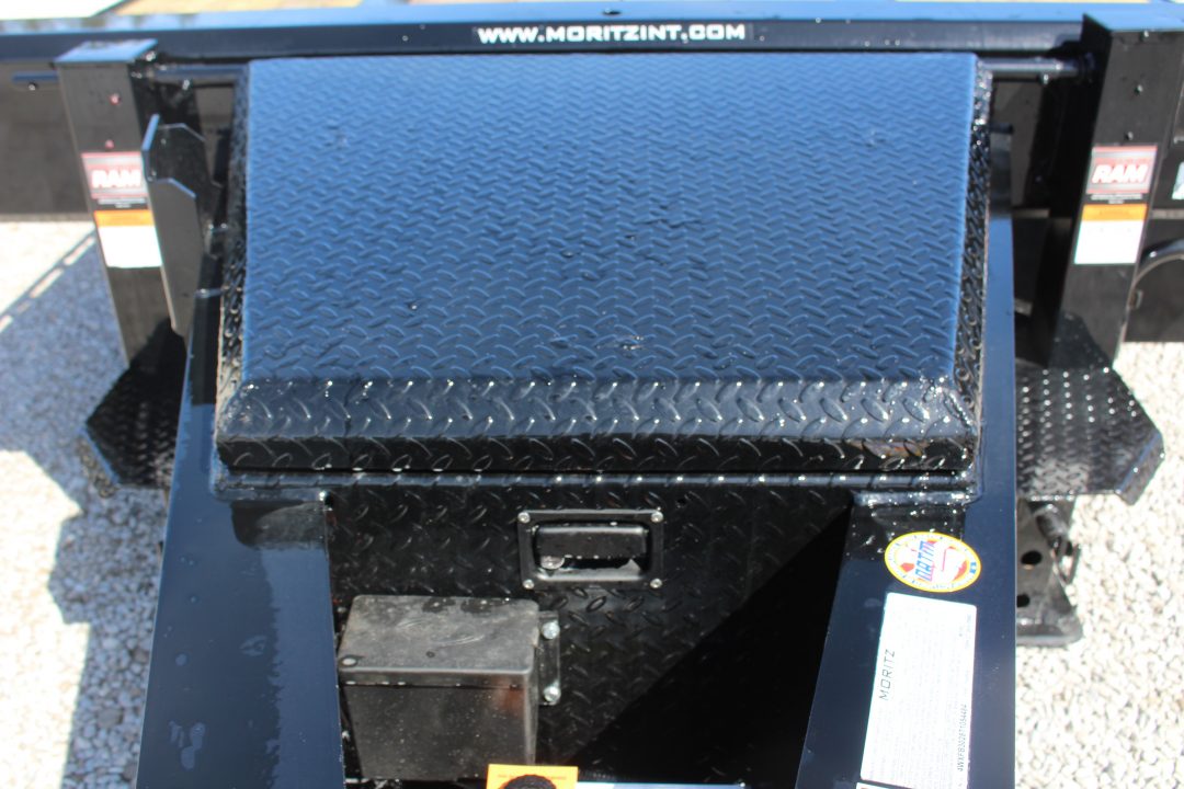 New 2026 Moritz FDPH DT 25' + 5' - Pintle Ring Deckover Equipment Trailer - 25900# GVW