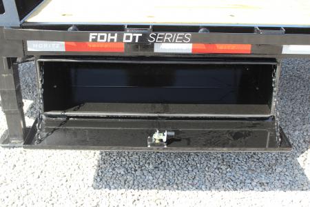New 2026 Moritz FDPH DT 25' + 5' - Pintle Ring Deckover Equipment Trailer - 25900# GVW