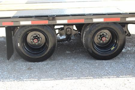 New 2026 Moritz FDPH DT 25' + 5' - Pintle Ring Deckover Equipment Trailer - 25900# GVW