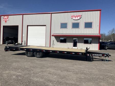 New 2026 PJ 102 x24' BP 8  I-Beam Deckover Trailer – F8