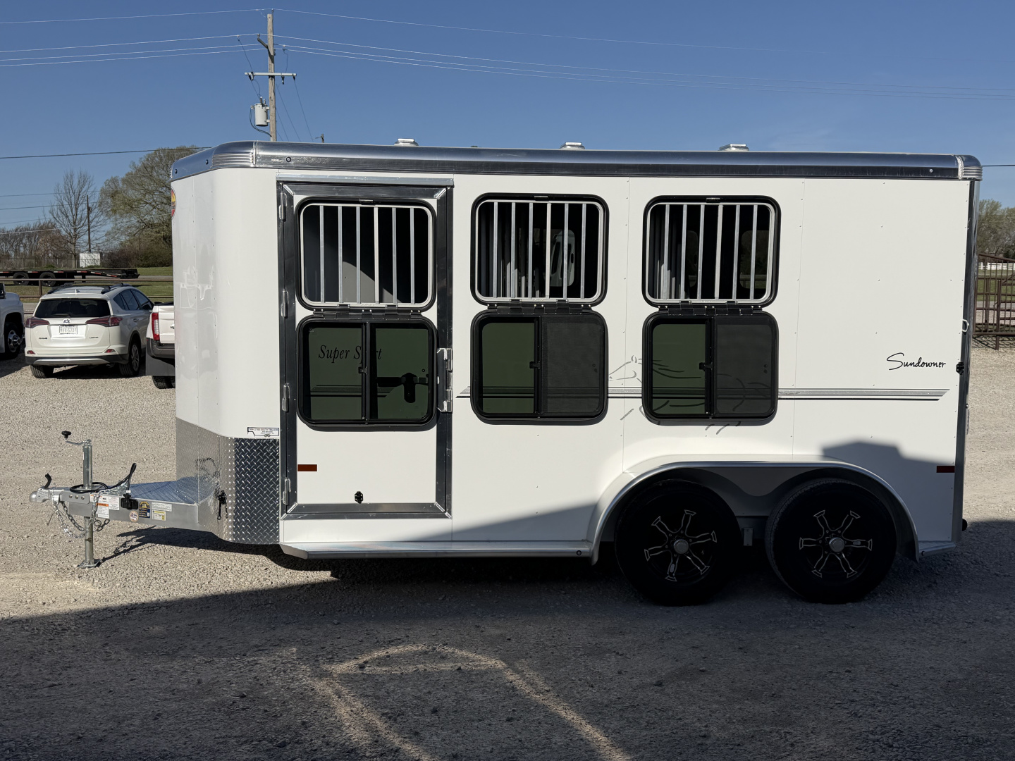New 2026 Sundowner 3 Horse Bumper Pull Horse Trailer