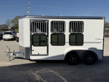 New 2026 Sundowner 3 Horse Bumper Pull Horse Trailer