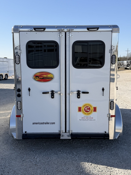 New 2026 Sundowner 3 Horse Bumper Pull Horse Trailer