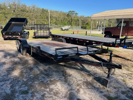 Used 2024 Caliber Trailer Mfg 7 X 20 7K CARHAULER Car Hauler