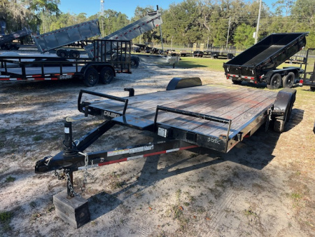 Used 2024 Caliber Trailer Mfg 7 X 20 7K CARHAULER Car Hauler