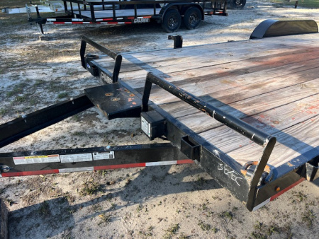 Used 2024 Caliber Trailer Mfg 7 X 20 7K CARHAULER Car Hauler