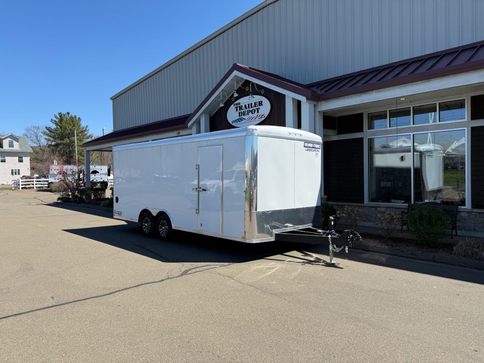 New Sure-Trac 8'6" x 20' Enclosed Landscape Trailer 9.9K