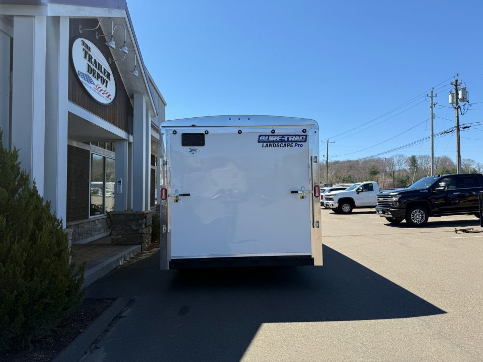 New Sure-Trac 8'6" x 20' Enclosed Landscape Trailer 9.9K