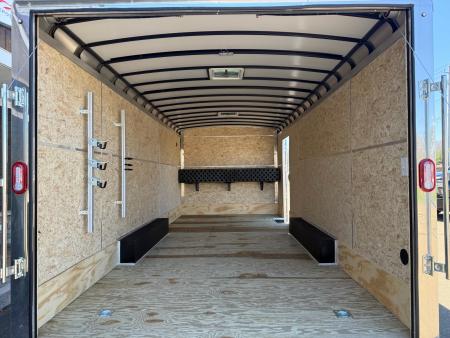 New Sure-Trac 8'6" x 20' Enclosed Landscape Trailer 9.9K