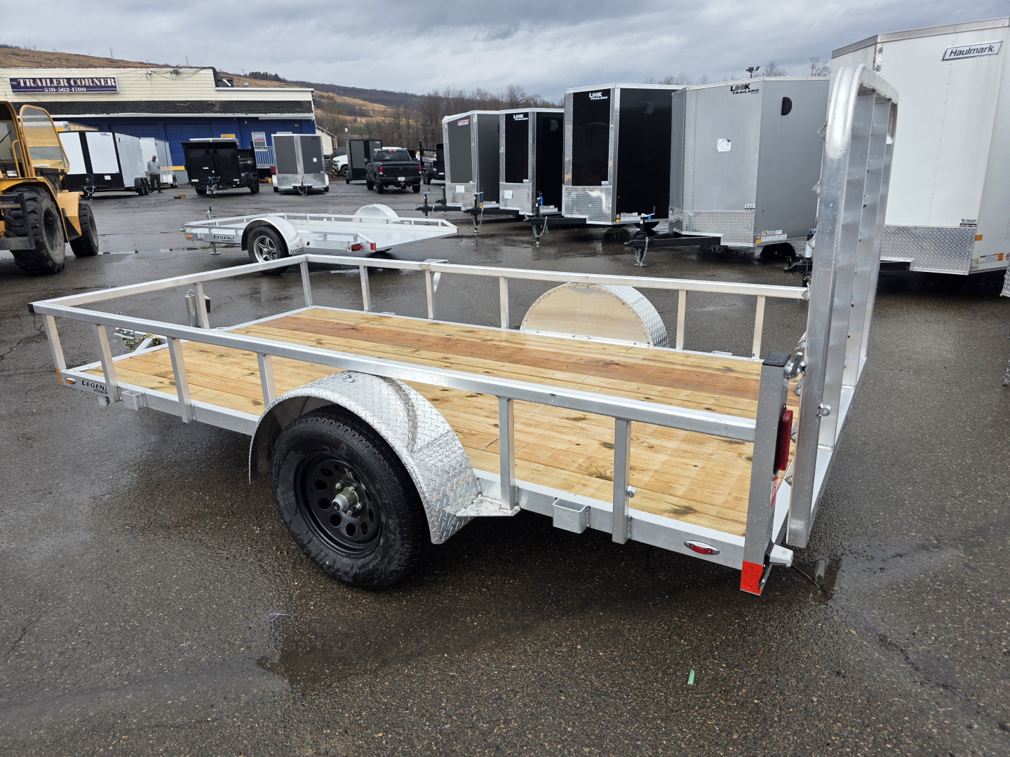 New 2026 Legend Trailers 6X12 OPEN DELUXE Utility Trailer