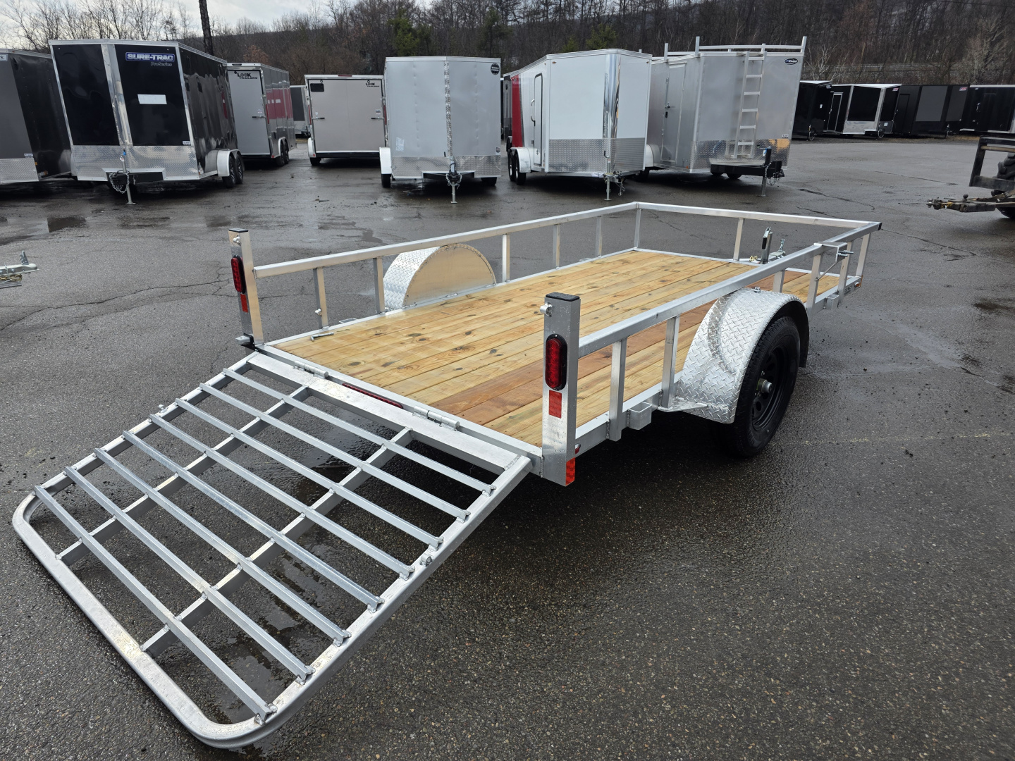 New 2026 Legend Trailers 6X12 OPEN DELUXE Utility Trailer