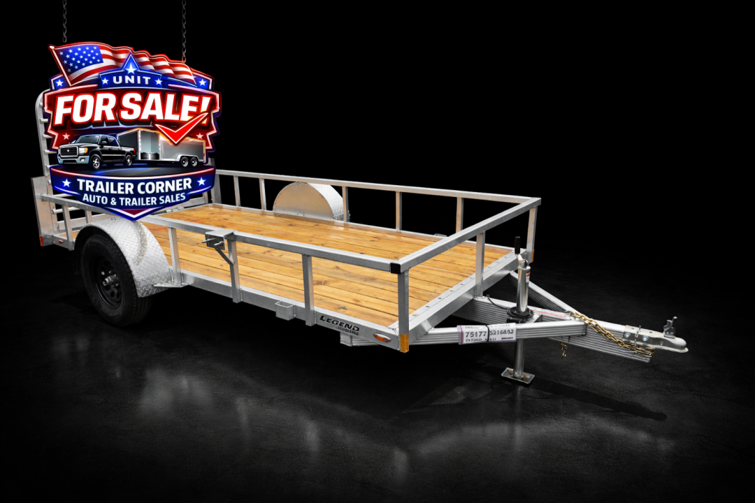 New 2026 Legend Trailers 6X12 OPEN DELUXE Utility Trailer