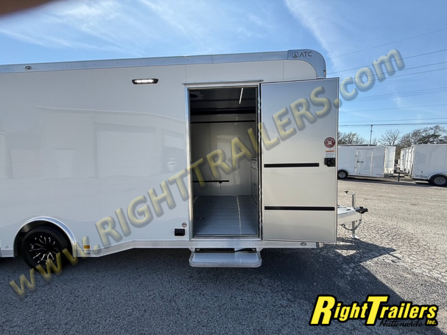 New 2026 8.5x24 ATC ROM 450 Race Trailer