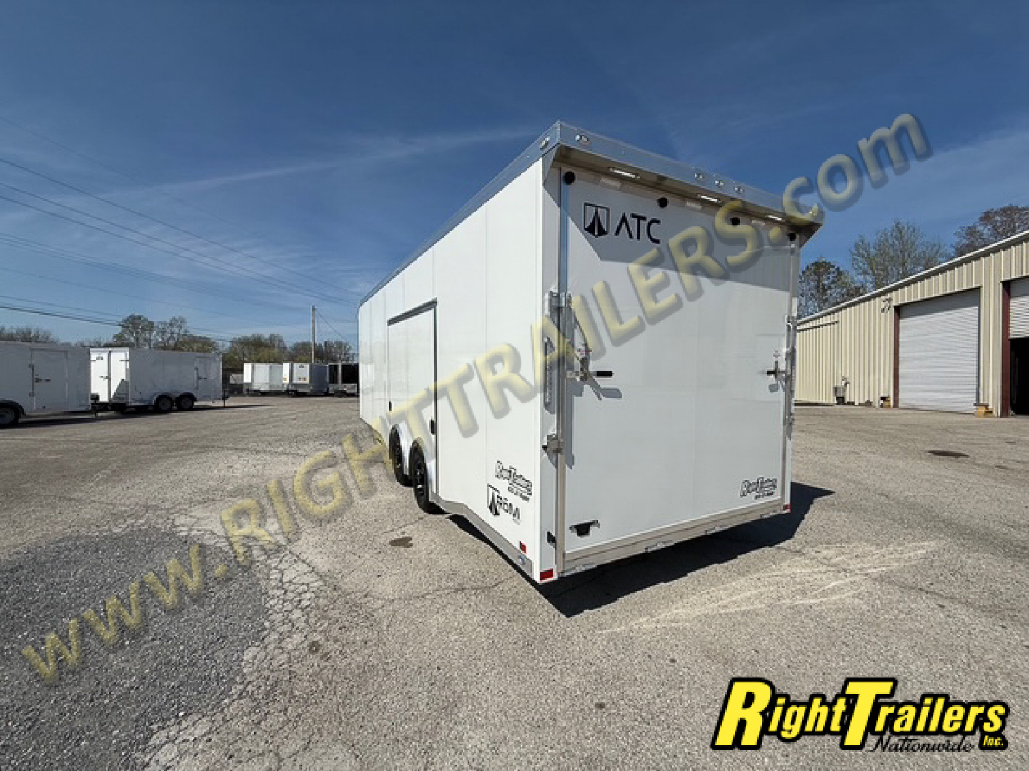 New 2026 8.5x24 ATC ROM 450 Race Trailer