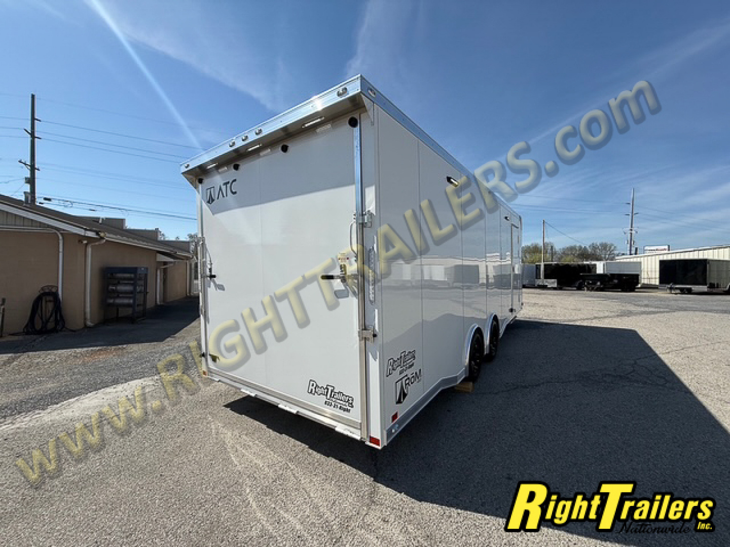 New 2026 8.5x24 ATC ROM 450 Race Trailer