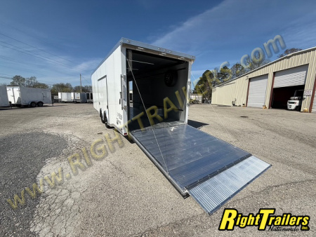 New 2026 8.5x24 ATC ROM 450 Race Trailer